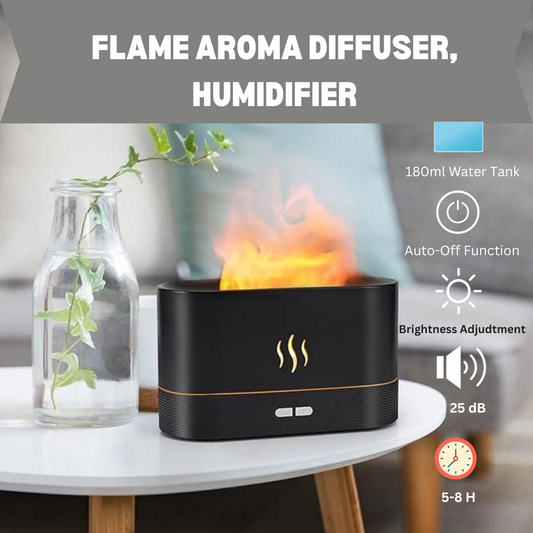 Flame Aroma Diffuser and Humidifier