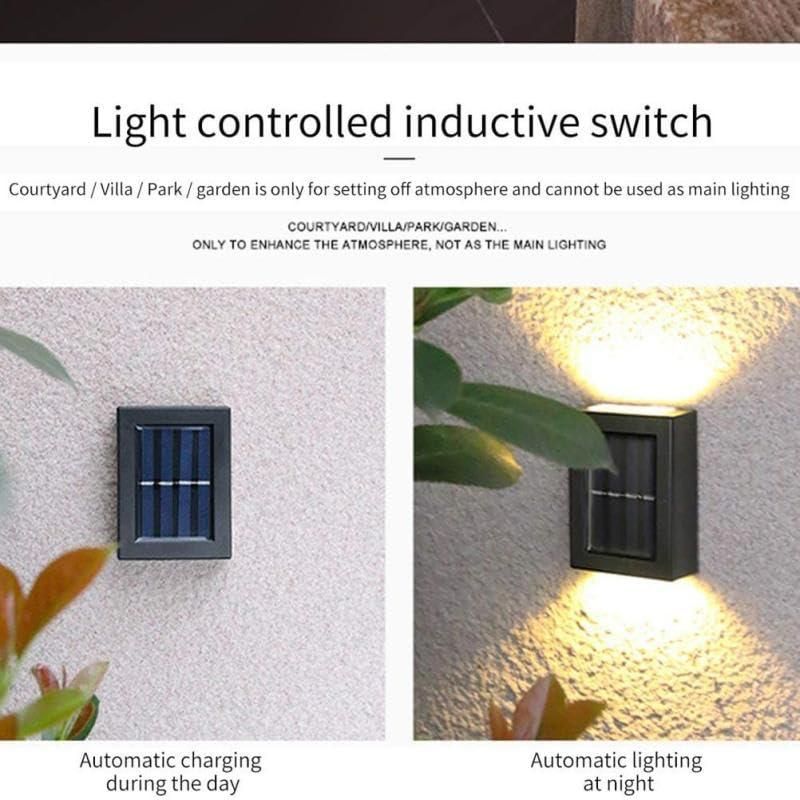 Solar Wall Up Down LED Porch Fence Light